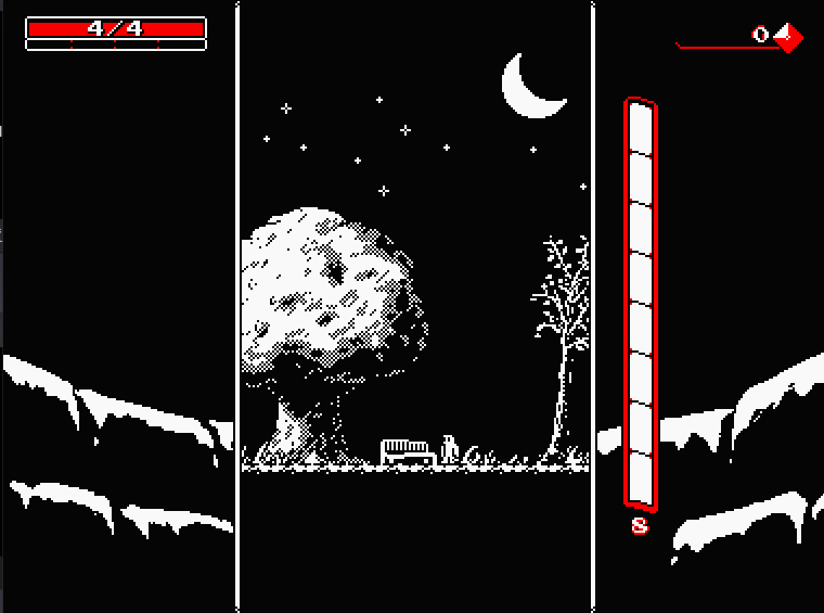 Downwell Opening Screen